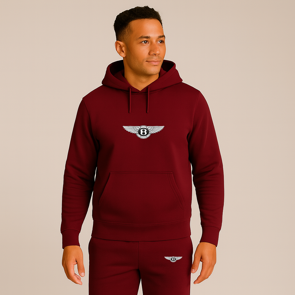 Men’s Bentley Motorsports Car Hoodie Joggers Set